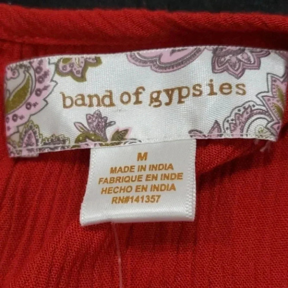 🌻 NWT BAND OF GYPSIES TOP - Picture 8 of 9
